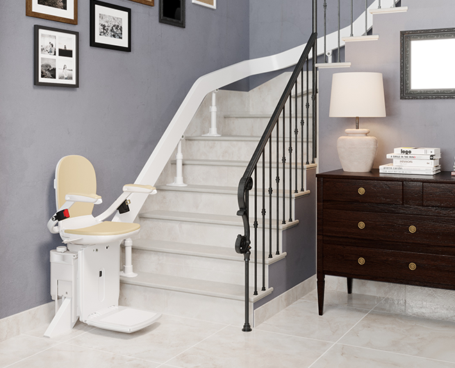 Acorn 180 in fondo alle scale