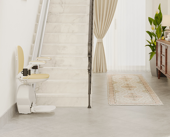 Acorn 130 in fondo alle scale