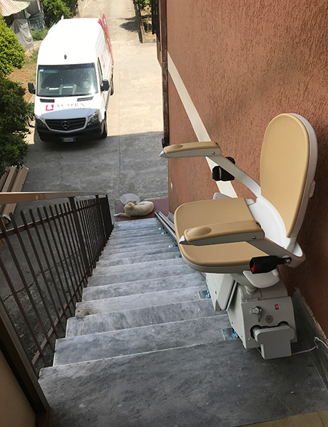 Foto del cliente montascale